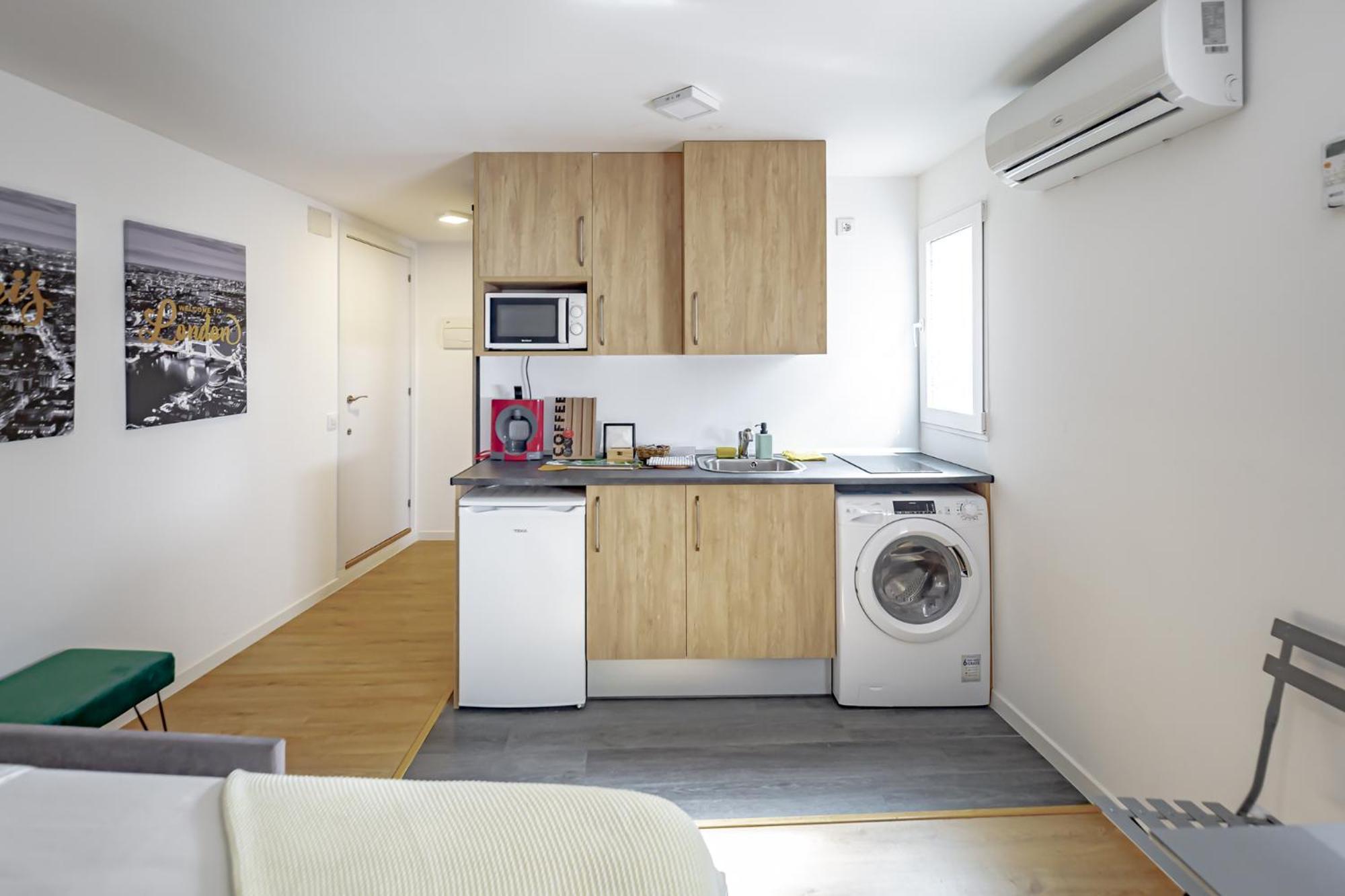 Apartamentos Preciados Madrid Kamer foto